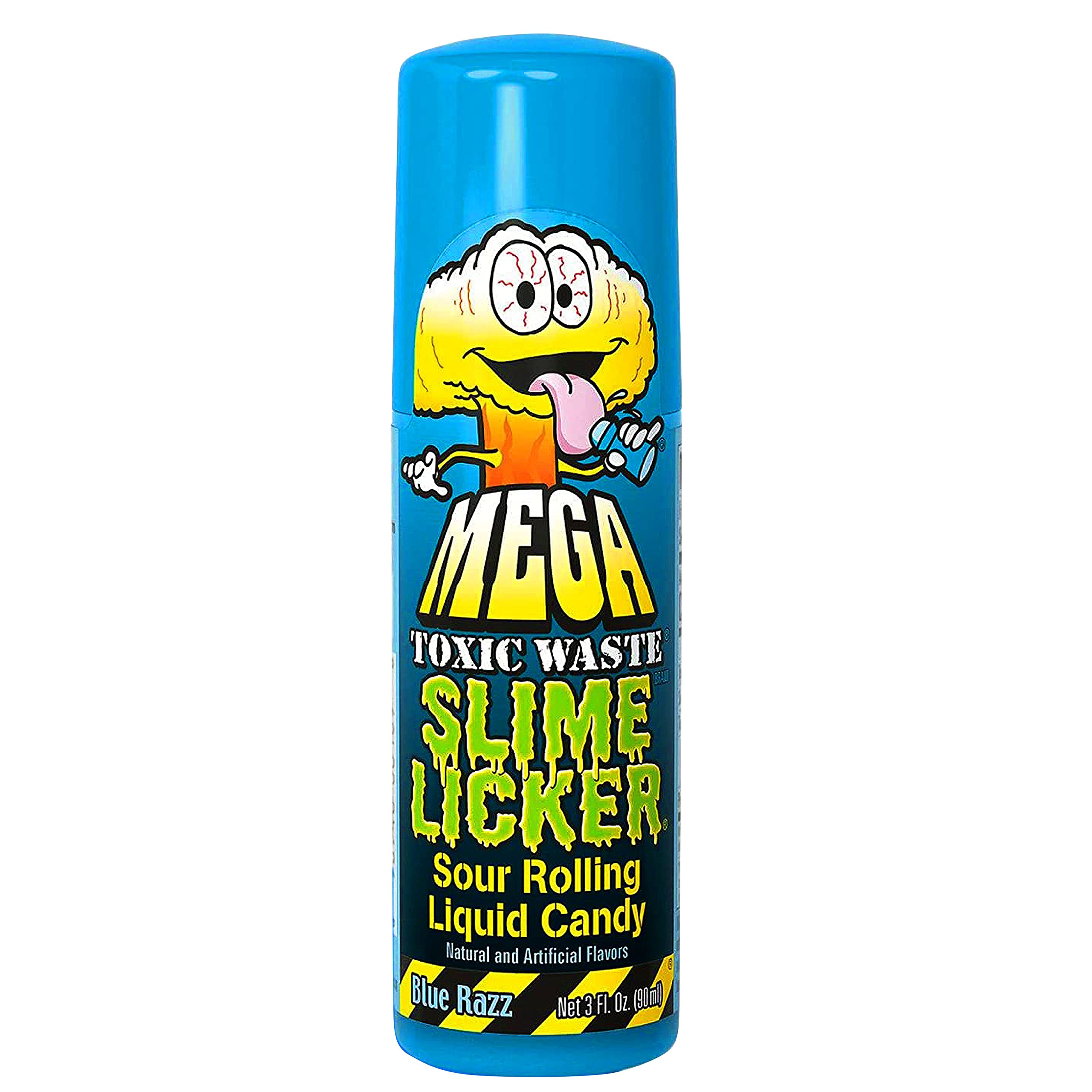 Toxic Waste Mega Slime Licker Strawberry, Sour Rolling Liquid